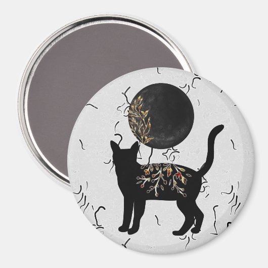 Shadowing Moon Magnet (Vorderseite/Rückseite)