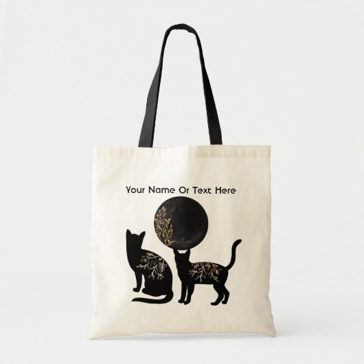 Shadowing Moon Tote Bag Tragetasche (Vorne)