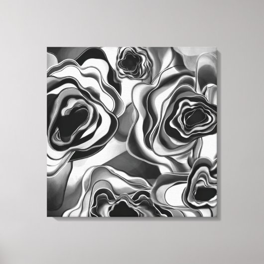 ShadowRose Giclee Tryptic Leinwanddruck (Vorderseite)