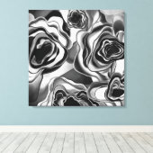 ShadowRose Giclee Tryptic Leinwanddruck (Insitu (Holzboden))