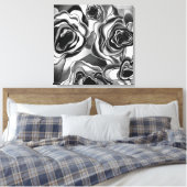 ShadowRose Giclee Tryptic Leinwanddruck (Insitu (Schlafzimmer))