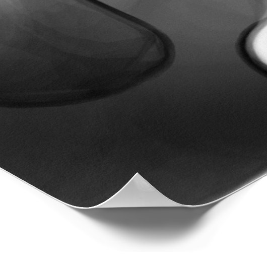 ShadowROSE Poster Print (Ecke)