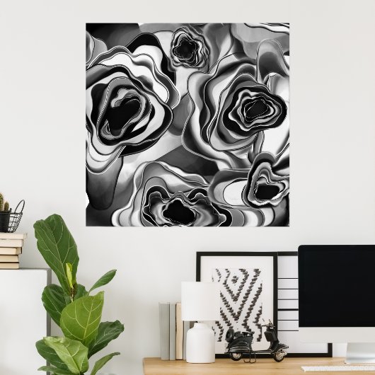 ShadowROSE Poster Print (Heimbüro)