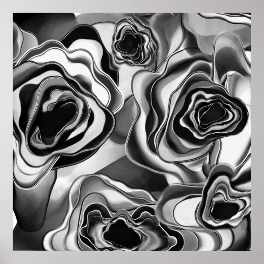 ShadowROSE Poster Print (Vorne)