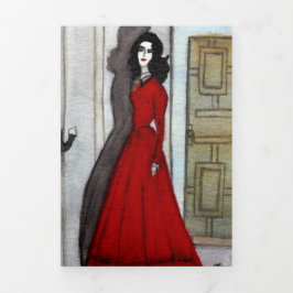 Shadows Card #3 Dreifach Gefaltete Urlaubskarte