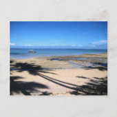 Shadows Chasing Low TIde Postkarte (Vorderseite)