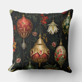 Shadows Christmas Ballet Botanical Kissen