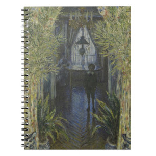 Shadows Hallway Räume Impressionist Notebook Notizblock
