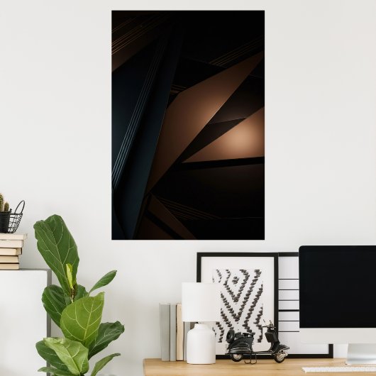 Shadows of Luxury Poster (Heimbüro)