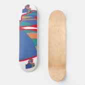 Shadows Rockodromo Cars von Masanser Pixat Skateboard (Vorderseite)