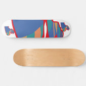 Shadows Rockodromo Cars von Masanser Pixat Skateboard (Horizontal)