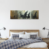 🌃 🎨 Shadowy-Beförderung 🐎 Leinwanddruck (Insitu (Schlafzimmer))