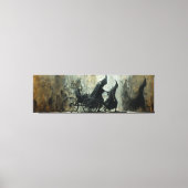 🌃 🎨 Shadowy-Beförderung 🐎 Leinwanddruck (Vorderseite)