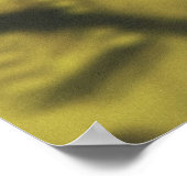 Shadowy Yellow New York City Sidewalk Tree Guard Poster (Ecke)