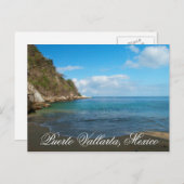 Shady Beach Runaway; Puerto Vallarta, Mexiko Postkarte (Vorne/Hinten)