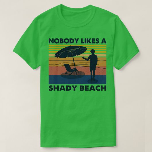 Shady Beach T-Shirt (Design vorne)