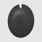 Shady Black - Erstellen Sie Ihre eigene Ornament (Vorderseite)