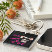 Shady bleibe, Niedliche Maus Bleibe Schlüsselanhänger (Vorderseite rechts)