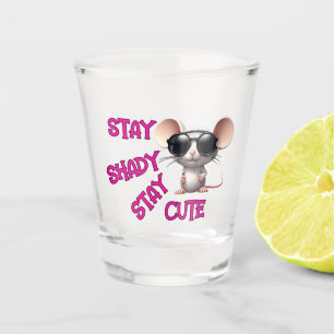 Shady bleibe, Niedliche Maus Bleibe Schnapsglas