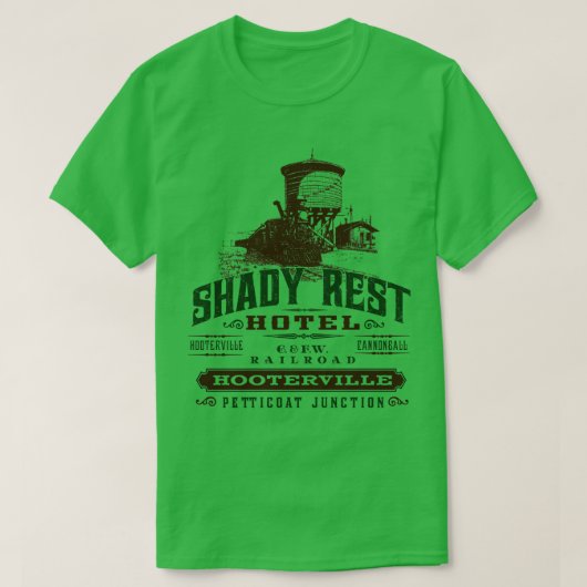Shady Erholung Hotel T-Shirt (Design vorne)