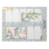 Shady Lady 7 Day Blank Meal Planner Notizblock (Vorderseite)