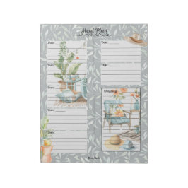 Shady Lady 7 Day Meetingplaner Notizblock