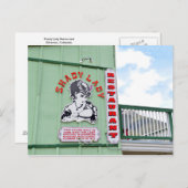 Shady Lady Restaurant Postkarte (Vorne/Hinten)