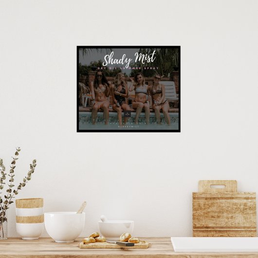 Shady Mist Poster (Küche)