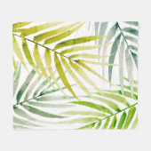Shady Palms Fleecedecke (Vorderseite (Horizontal))