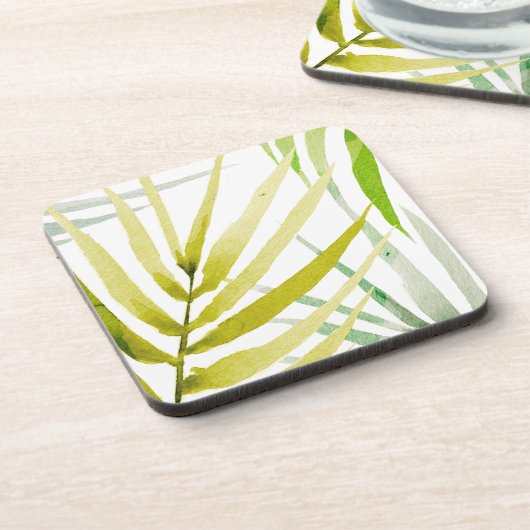 Shady Palms Getränkeuntersetzer (Linke Seite)