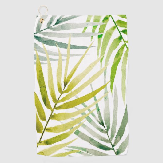 Shady Palms Golfhandtuch (Vorderseite)