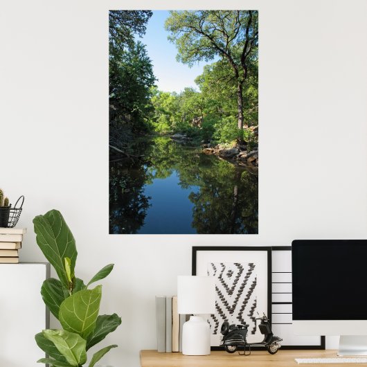 Shady River Poster (Heimbüro)