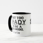 Shady Role Model individuelle Name Tasse (Vorderseite Links)