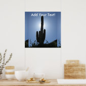 Shady Saguaro Poster (Küche)