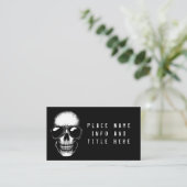 Shady Skull Visitenkarte (Stehend Vorderseite)