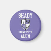 Shady University Alum grad Klatschbeize Magnet (Vorne)