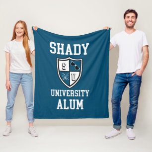 Shady University Alum Klatsch Sonnenbrille Blau de Fleecedecke