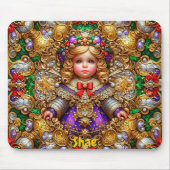 SHAE ~ Vintage Christmas doll ~ Mousepad (Vorne)