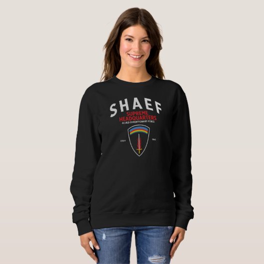 SHAEF Oberste Frauen am Hauptsitz Sweatshirt (Vorne ganz)