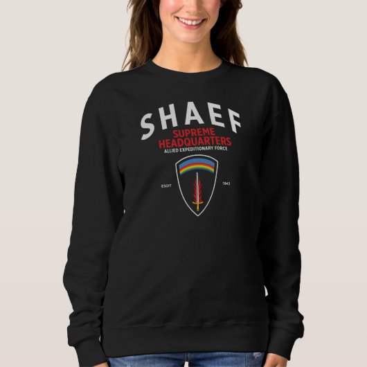 SHAEF Oberste Frauen am Hauptsitz Sweatshirt (Vorderseite)