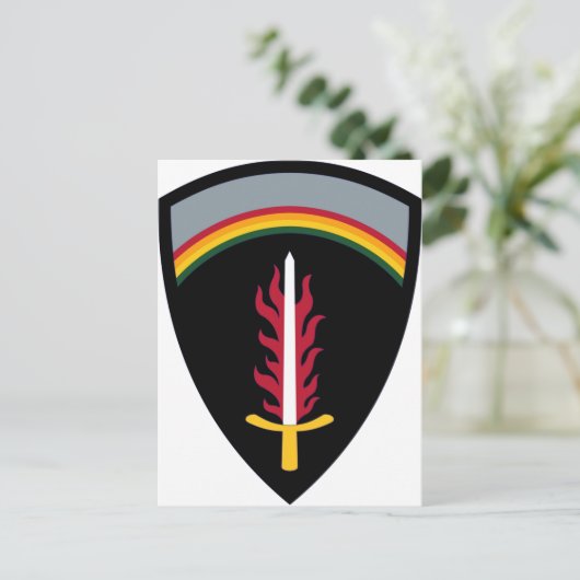 SHAEF POSTKARTE (Stehend Vorderseite)