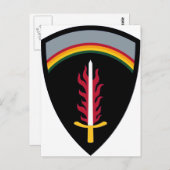 SHAEF POSTKARTE (Vorne/Hinten)