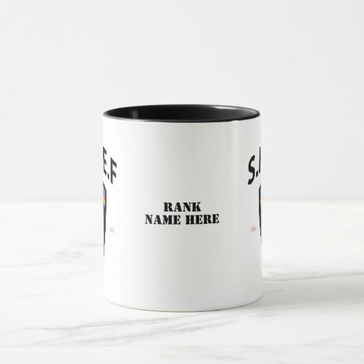 SHAEF Tribute Personalized  Tasse (Zentrum)