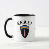 SHAEF Tribute Personalized Tasse (Links)