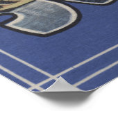 Shafer Lake - Große Briefmarkenszenen Poster (Ecke)