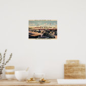 Shafer Lake, Indiana Ideal Beach Resort Poster (Küche)