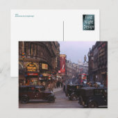 Shaftesbury Avenue 1949 Postkarte (Vorne/Hinten)