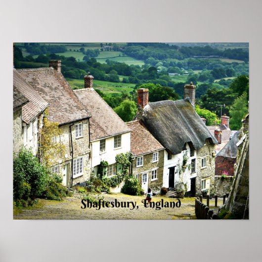 Shaftesbury, England Poster (Vorne)
