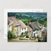 Shaftesbury, England Postkarte (Vorne/Hinten)