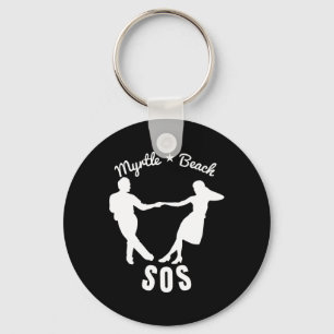 Shag Dance Dream Retro-inspiriertes Design für Sch Schlüsselanhänger